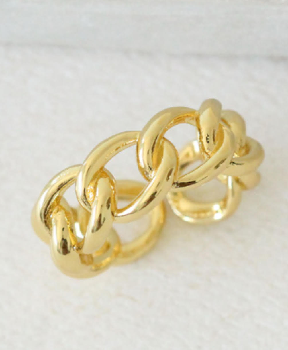 Golden Braid Ring