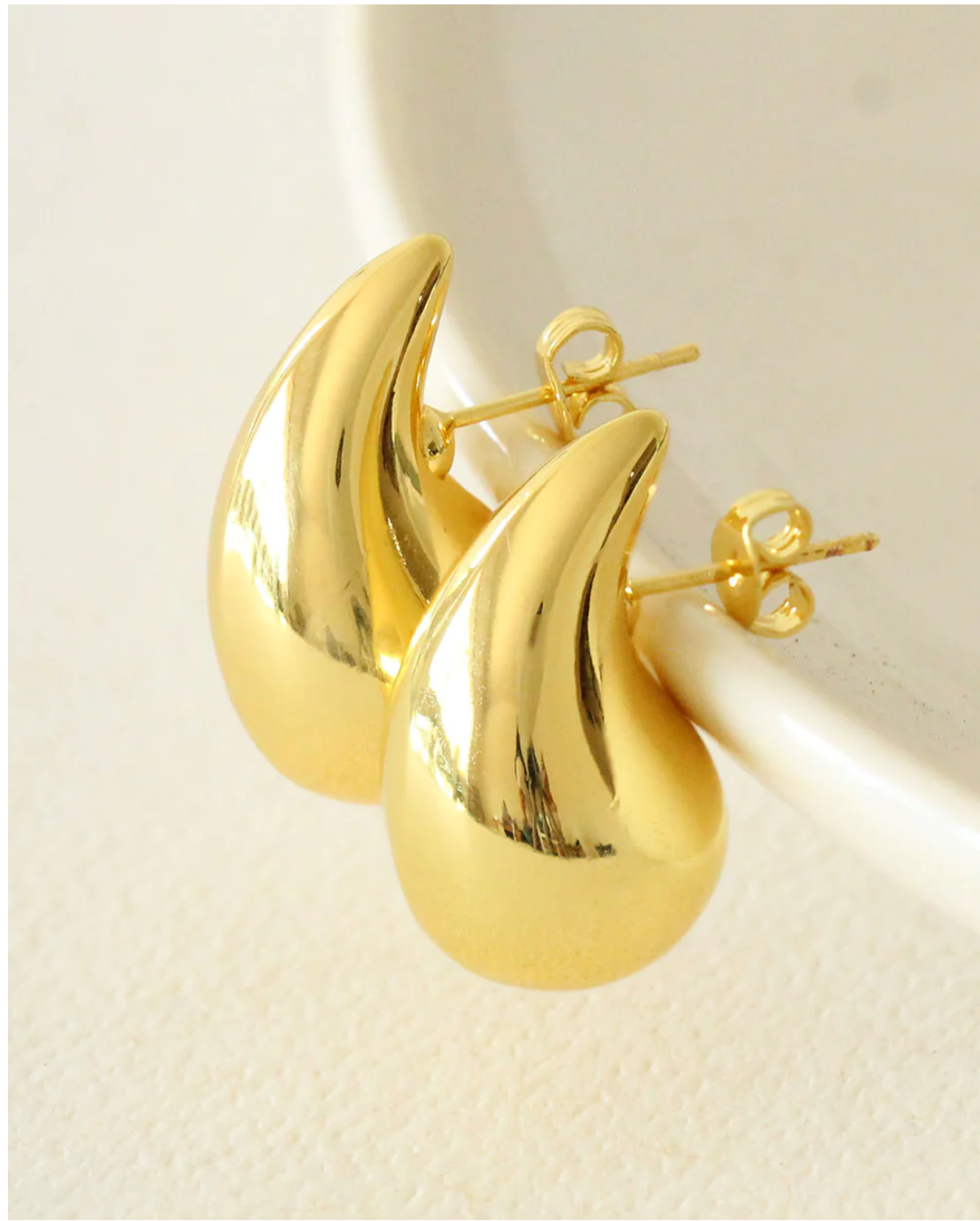 Teardrop Studs