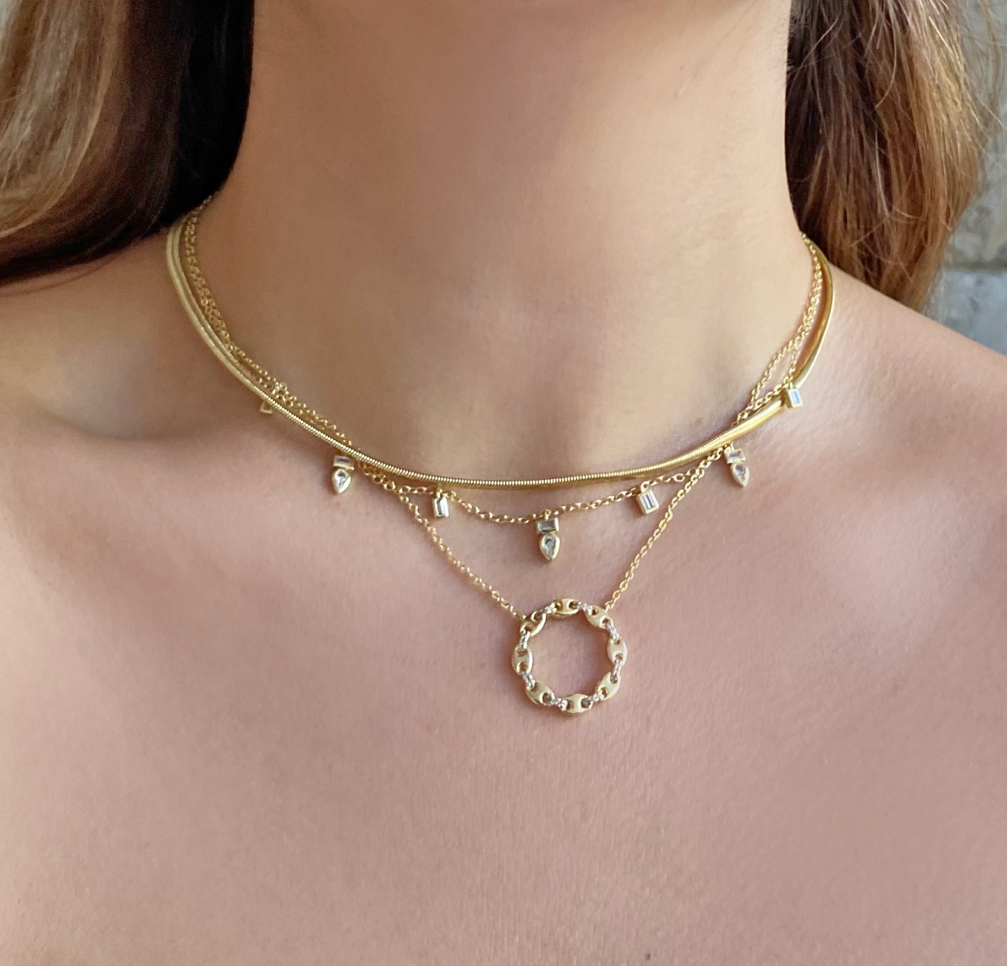 Mini Bling Choker Necklace