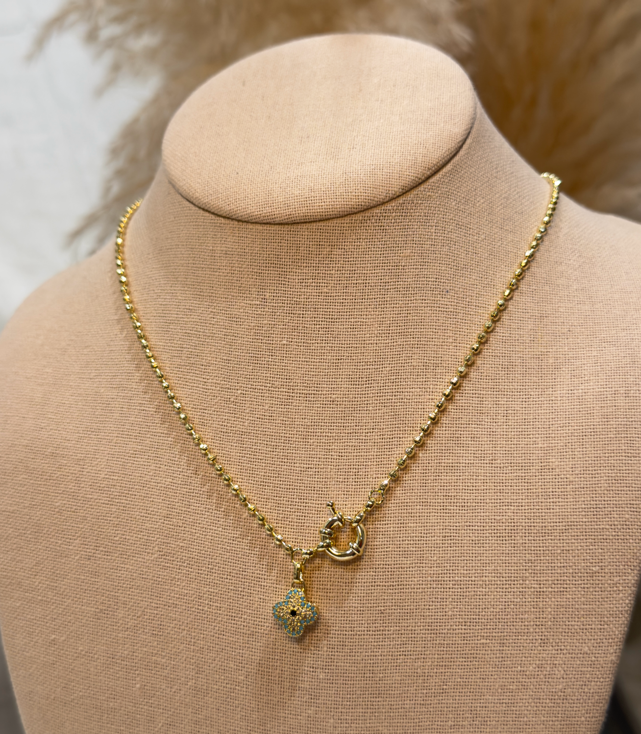 Clovera Charm Necklace