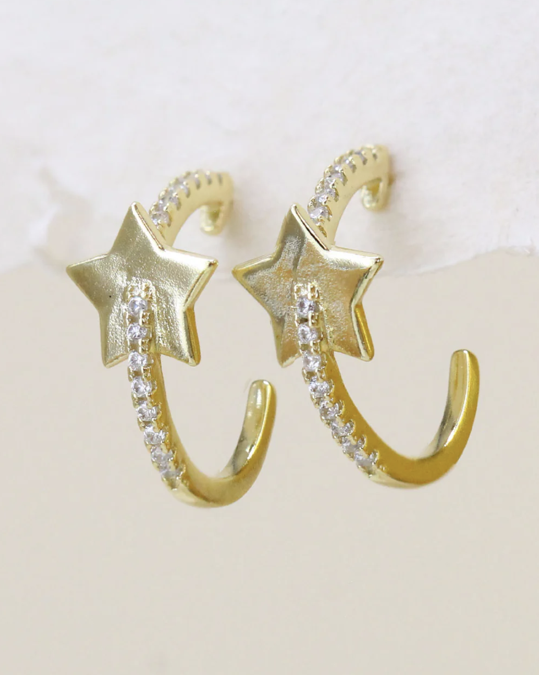 Starlight Curve Hoops