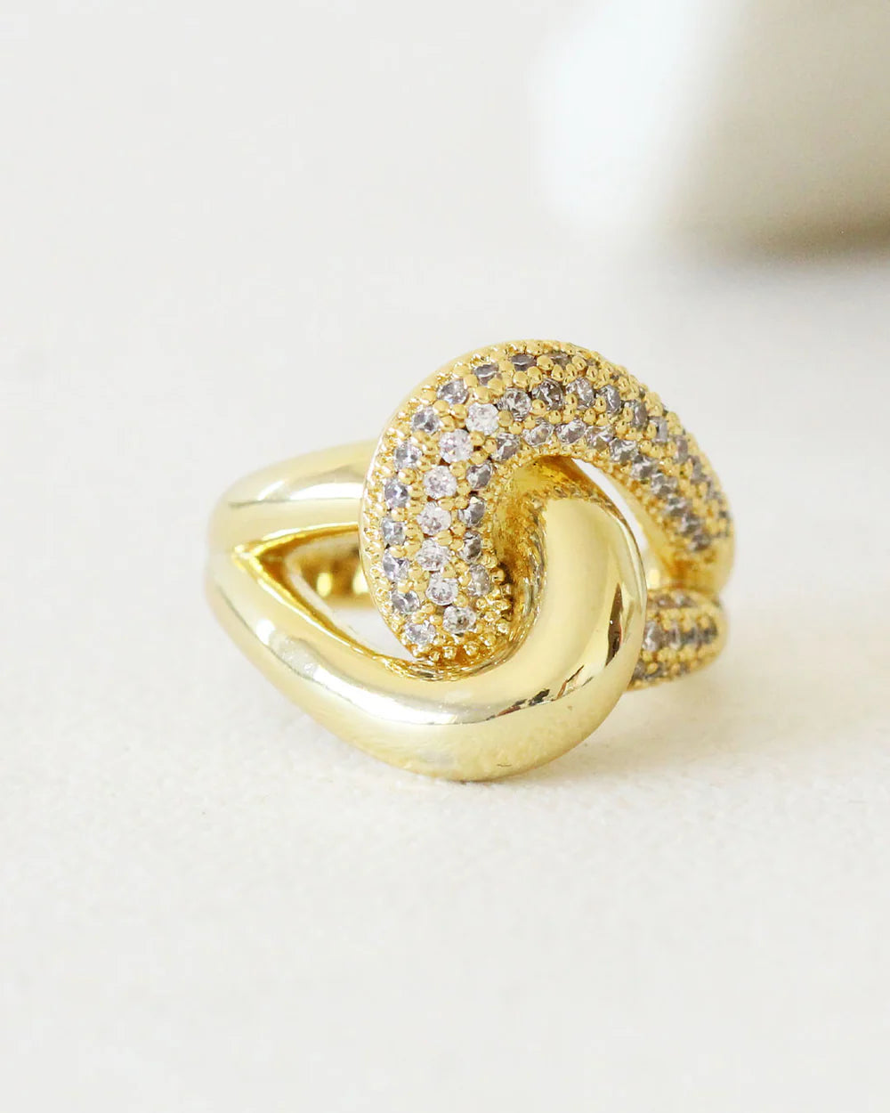 The Golden Knot Ring