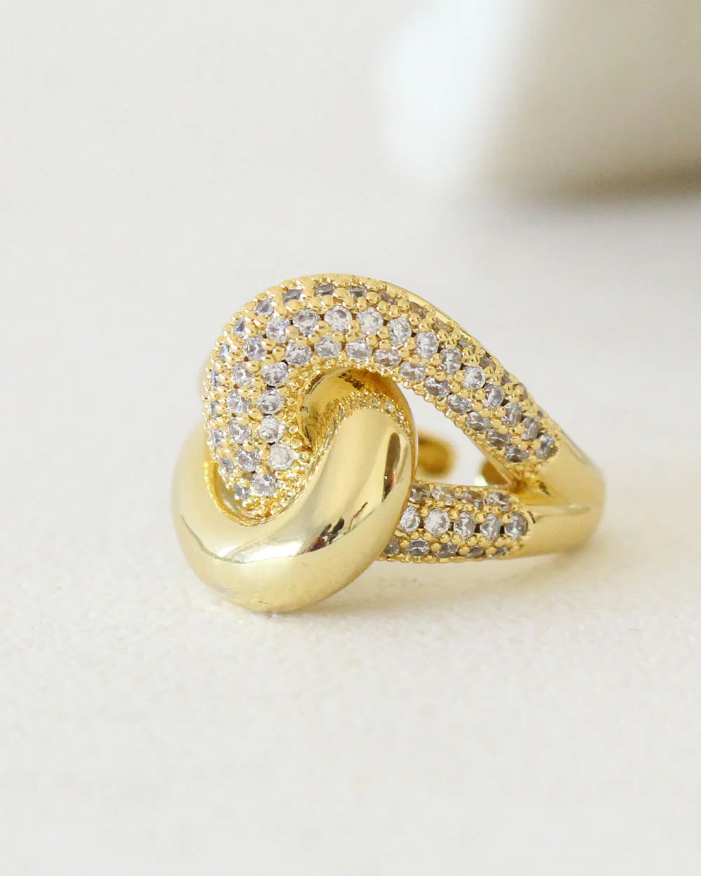 The Golden Knot Ring