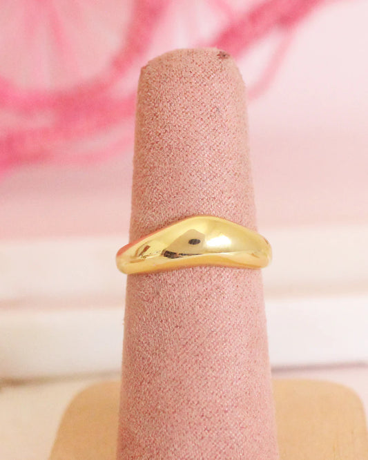 Simple Gold Band Ring