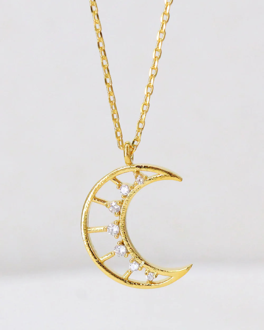 Gold Lunar Necklace