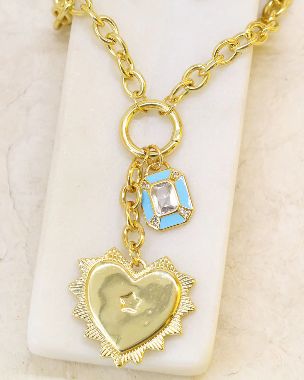 Starry Heart Necklace