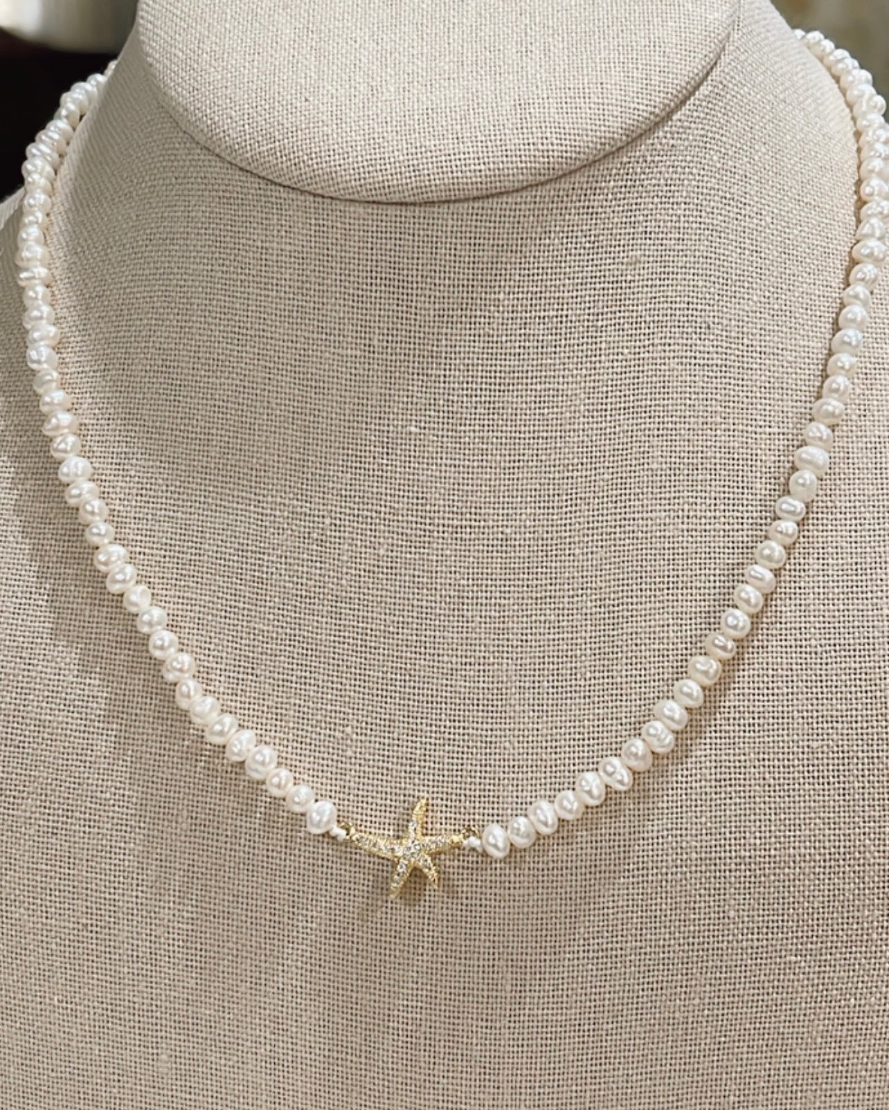 Starfish on sale pearl necklace