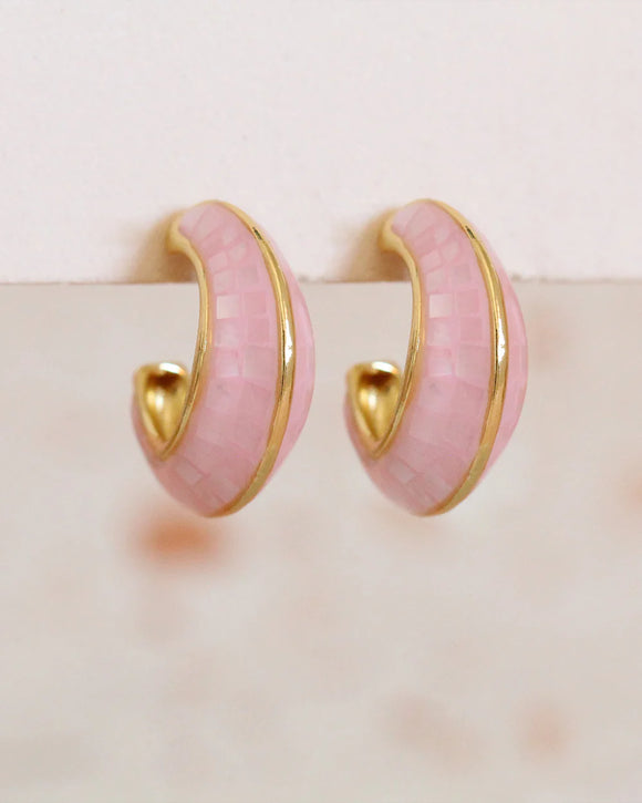 Rose Pink Sheila Earrings