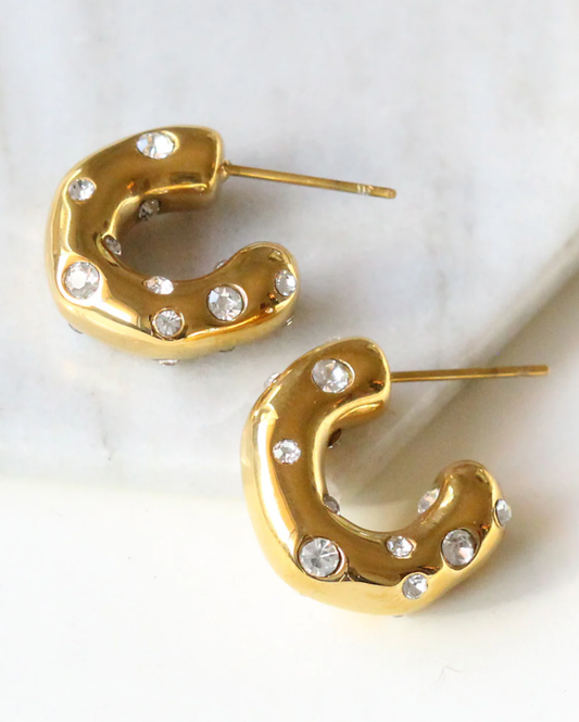 Cosmic Curve Crystal Hoops