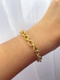 Rhesa Gold Chain Bracelet