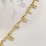 Golden Butterflies Necklace