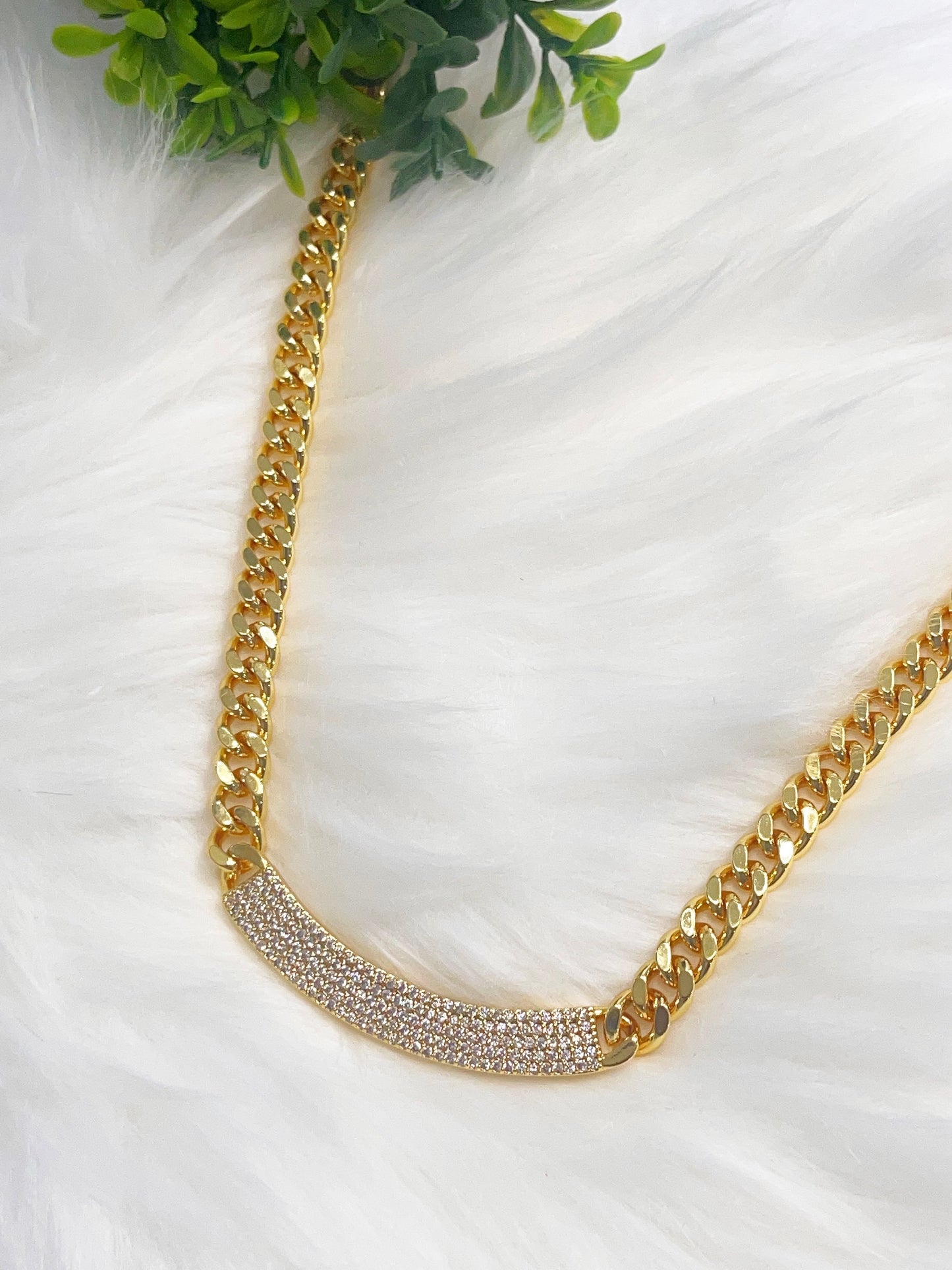 Gold Bling Collar