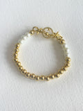 Pearl Saturn Bracelet