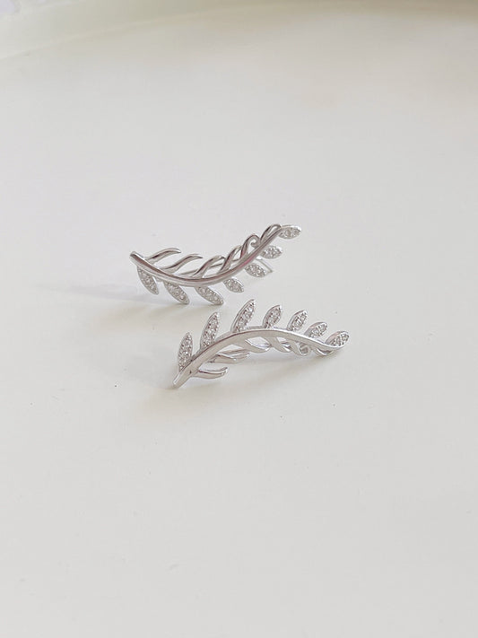 Climbing Leaf Earrings